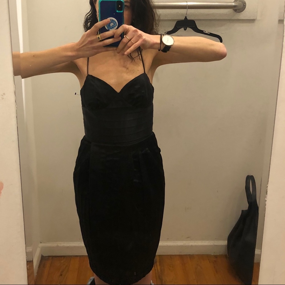 Black Fitted Betsey Johnson Dress